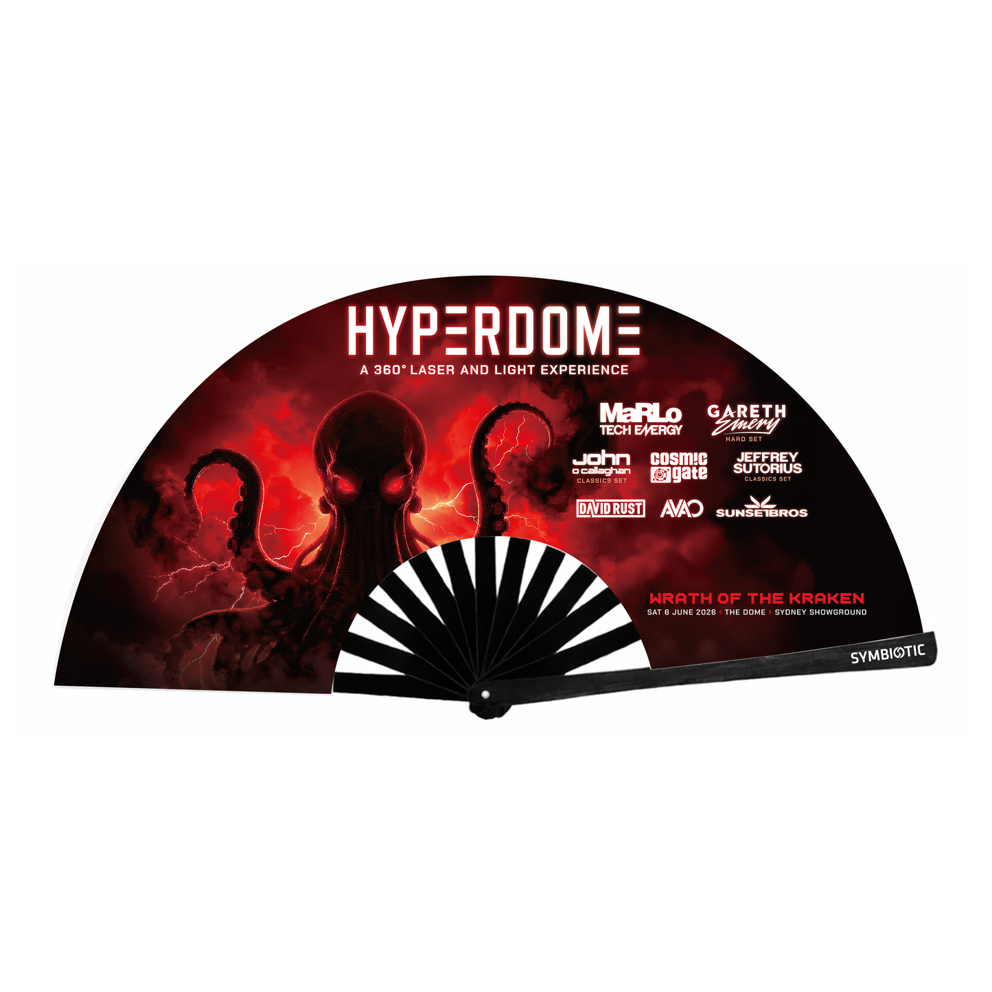 HYPERDOME: Wrath of the Kraken Lineup Handfan