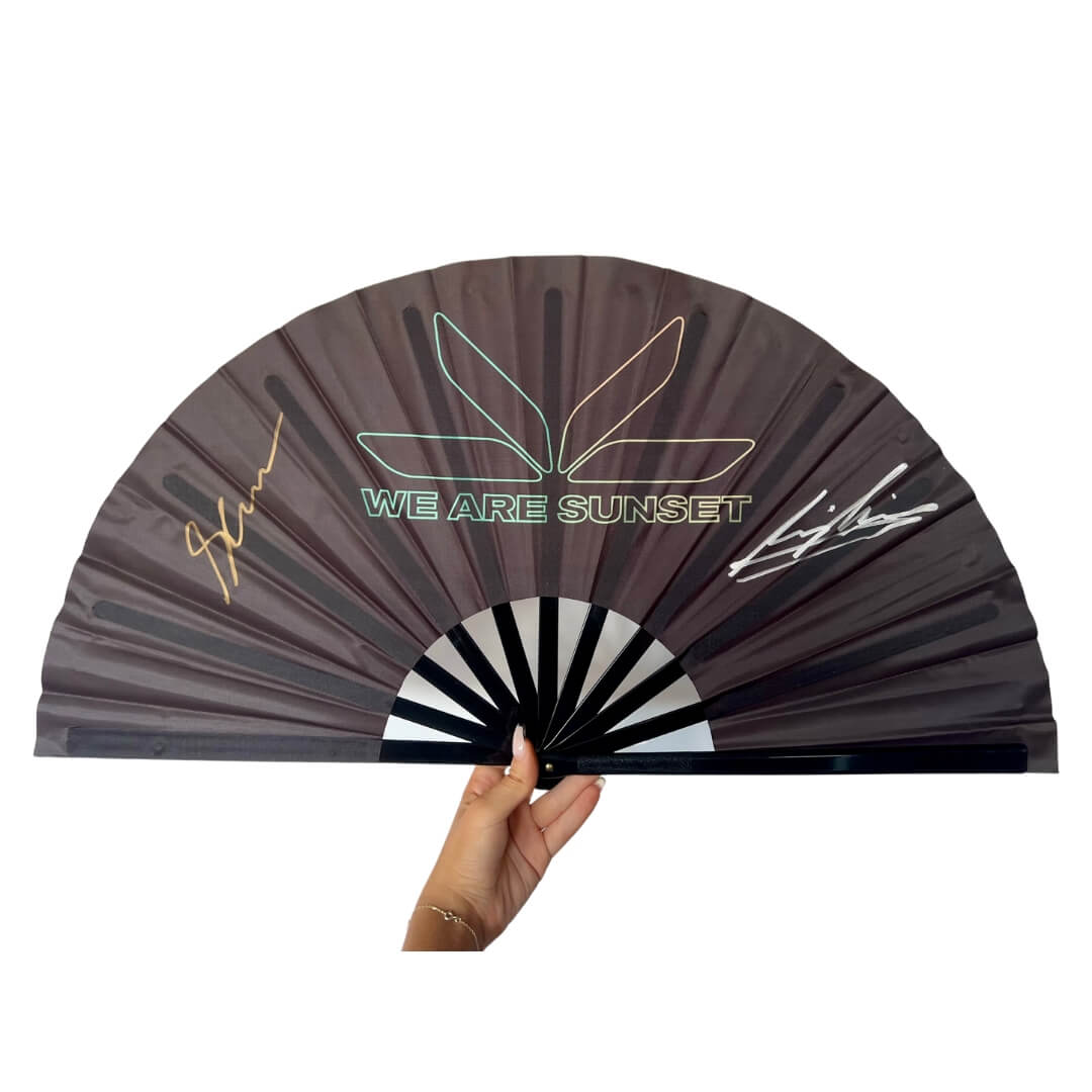 Limited Edition Sunset Bros. Fan