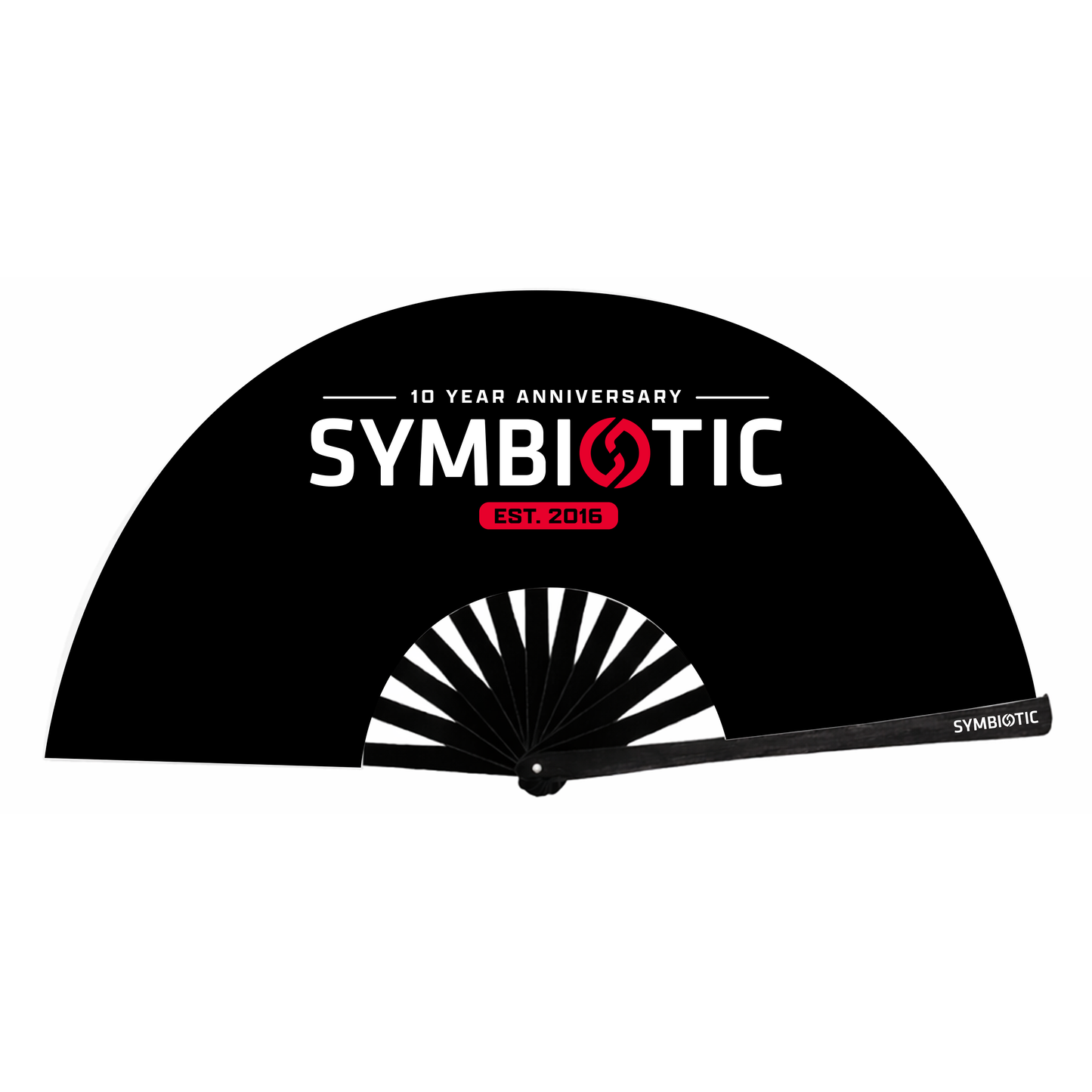 Symbiotic 10 Year Anniversary LED Handfan