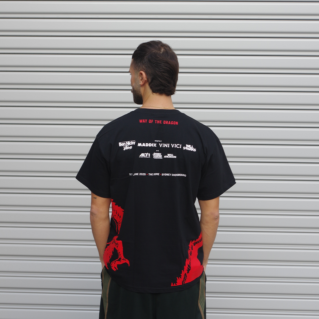 HYPERDOME: WAY OF THE DRAGON LINE UP T-SHIRT