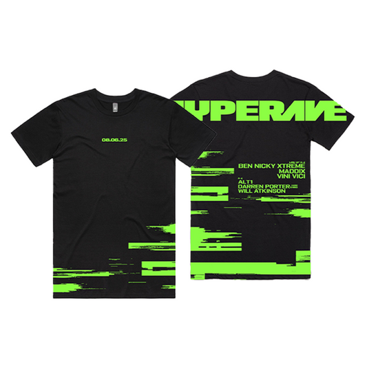 HYPERAVE LINE UP T-SHIRT